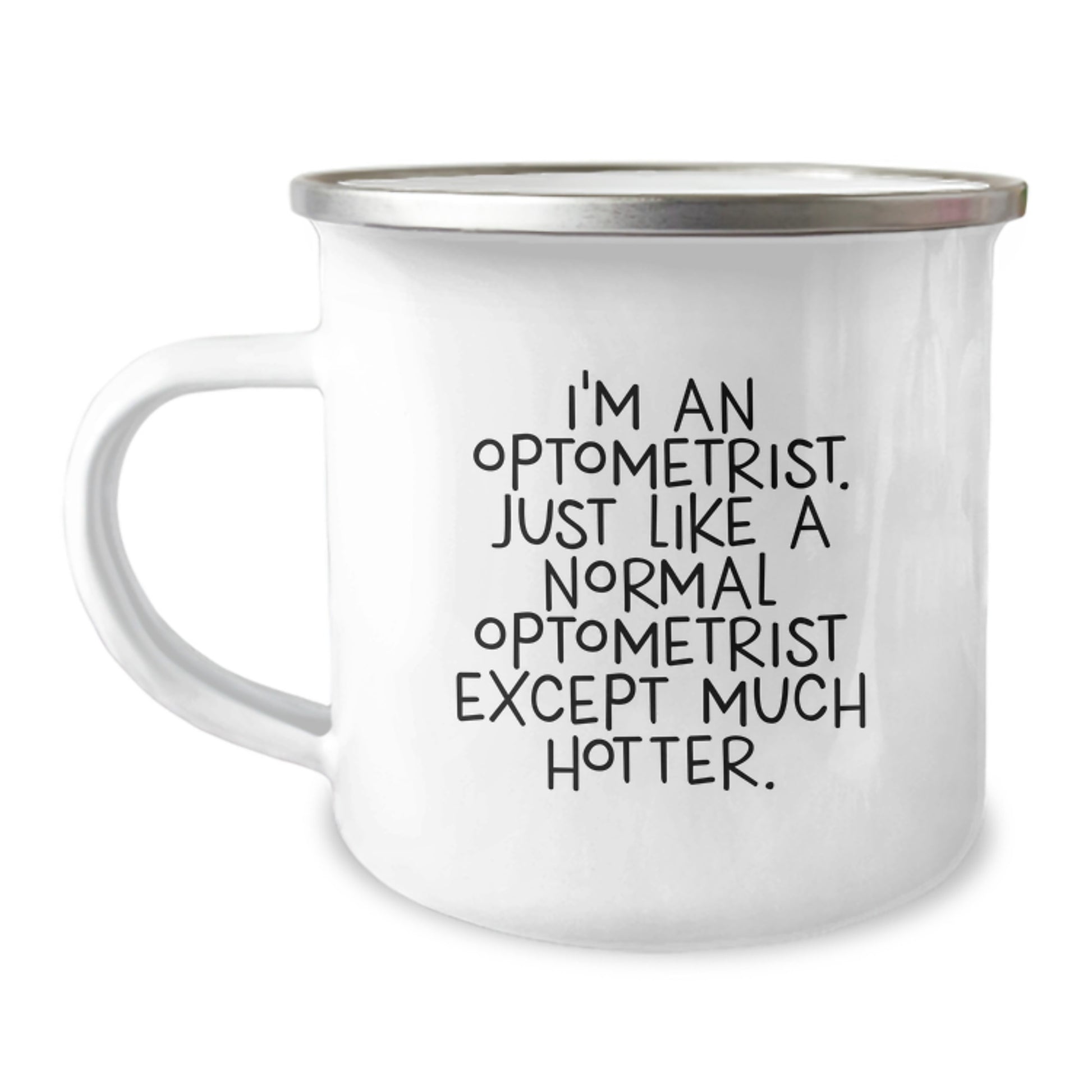 Gifts from Friends for Optometrist Men - Funny Optometrist Camping Mug for Graduation Unique Gifts - Image 1