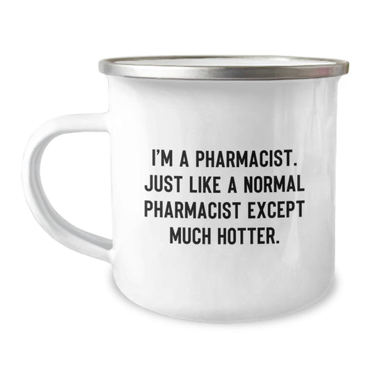 Funny Pharmacist Gifts from Men, Unique Camping Mug for Pharmacist Graduation,  - Image 1