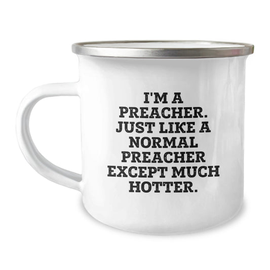 Gifts for Preachers - Funny Camping Mug for Dad - Father's Day Unique Gifts from Men to Preachers - Image 1