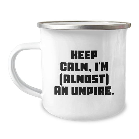 Funny Umpire Camping Mugs Gifts for Him Umpire Friends from Men Umpire Lovers on Valentine's Unique Gifts - Image 1