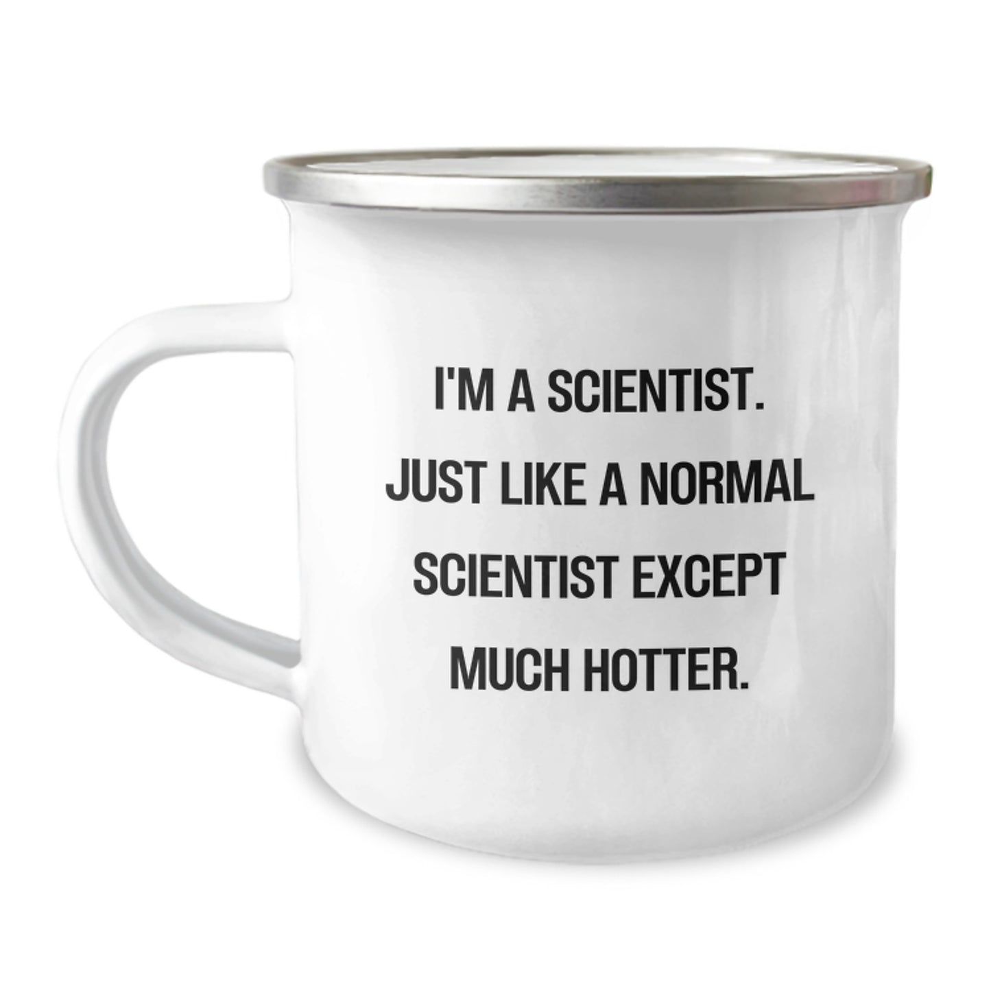 Funny Scientist Gifts for Men - I'm A Scientist Camping Mug, Perfect Father's Day Unique Gifts from Family - Image 1