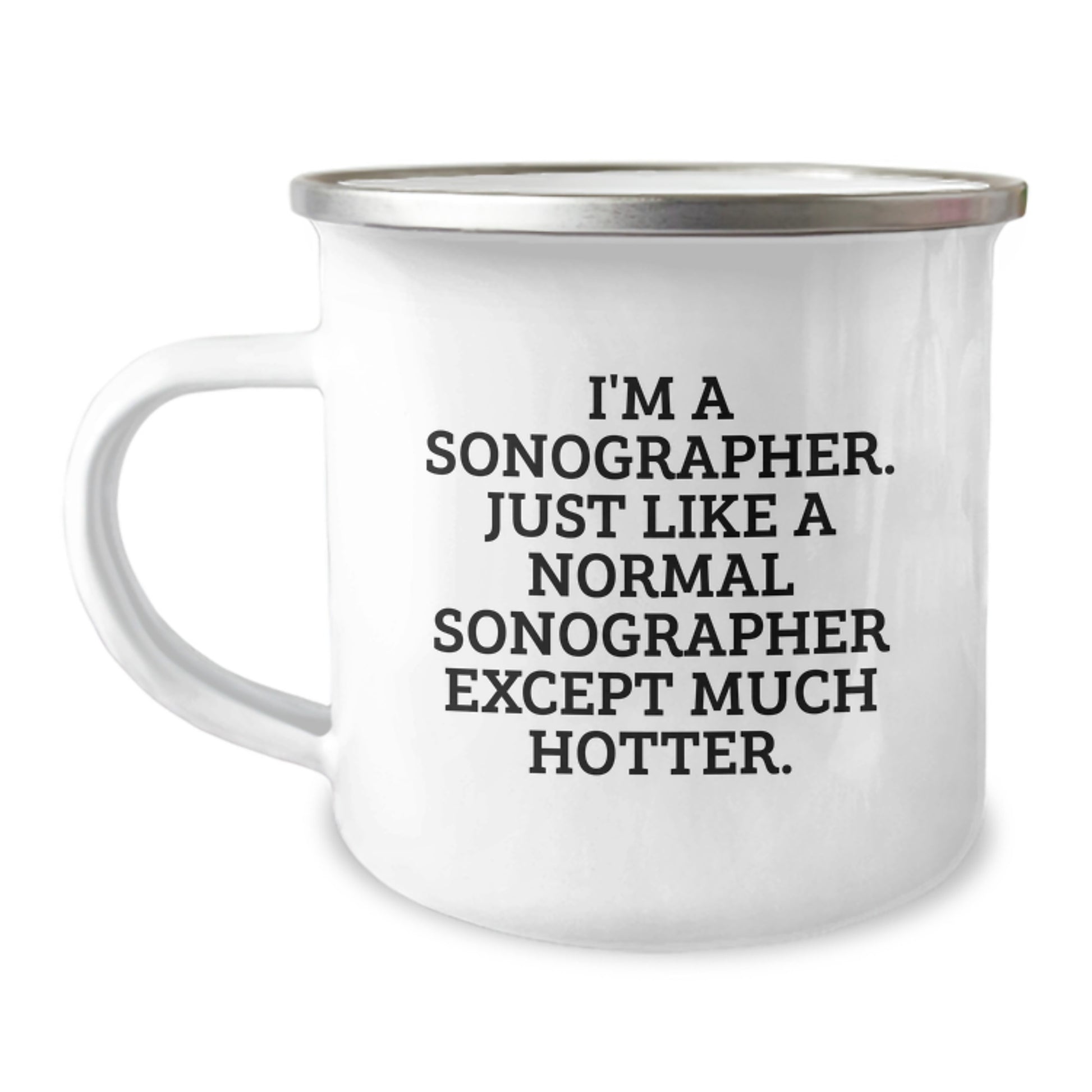 Funny Sonographer Gifts for Dad Father's Day Unique Camping Mugs from Men - Image 1