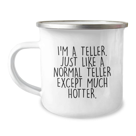 Funny Teller Mug, Gifts from Family, Father's Day Unique Gifts for Teller Enthusiasts, Camping Mug for Outdoor Adventures - Image 1