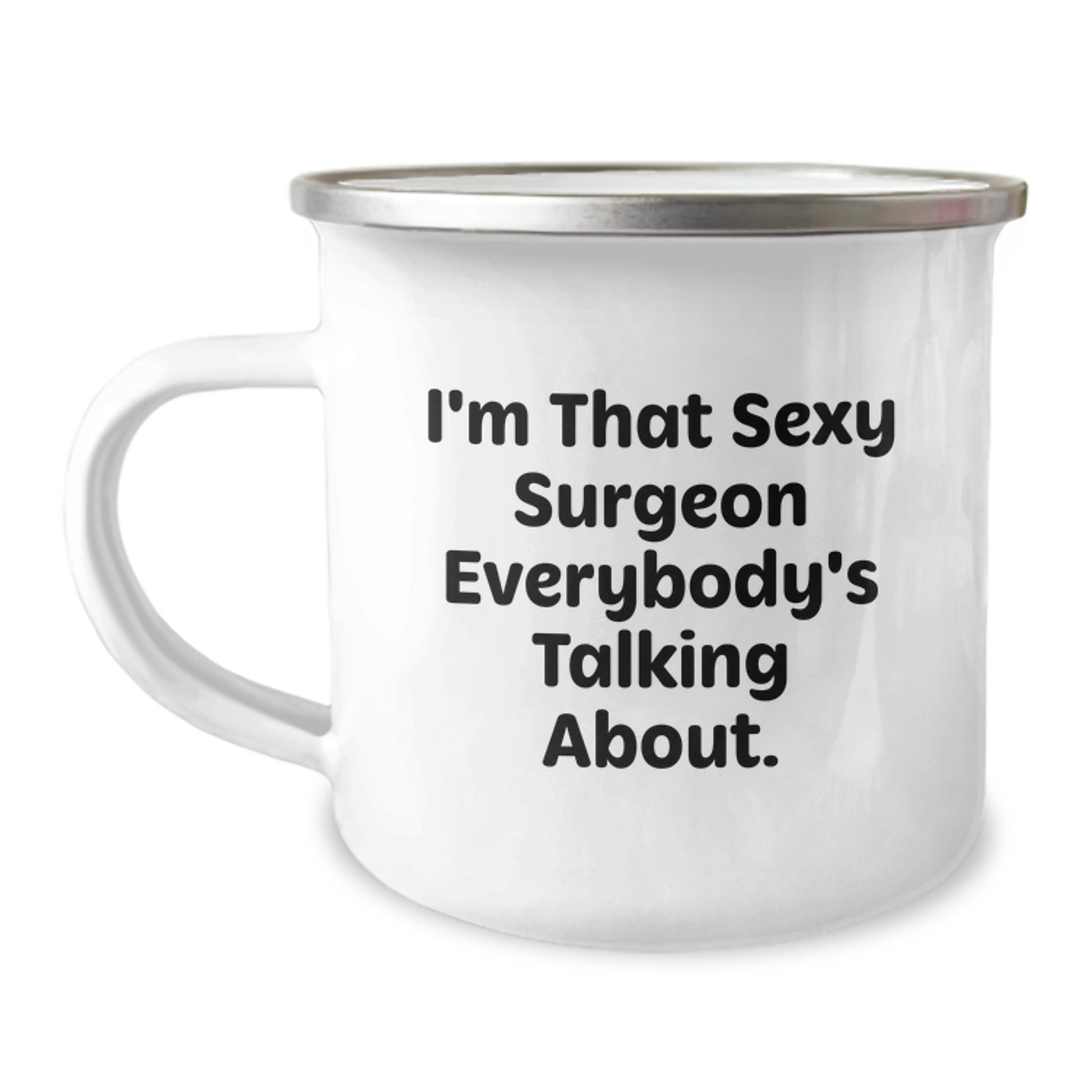 Sexy Surgeon Gifts for Men, Funny Camping Mug - Birthday Unique Gifts from Friends to Family - Image 1