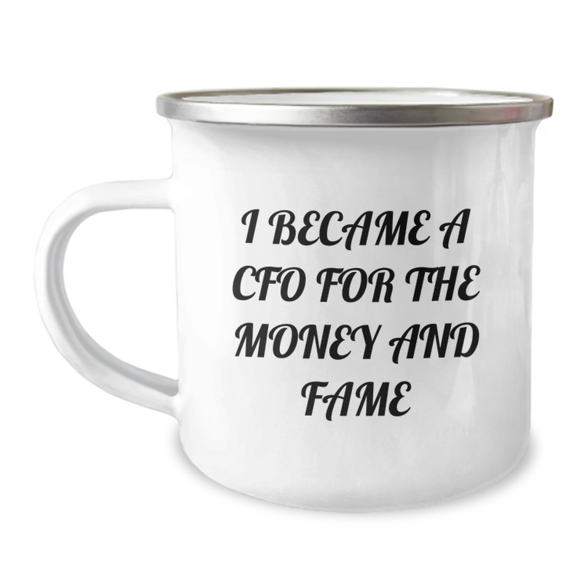 Gifts from Friends, Funny CFO Mug for Men, Women, or Coworkers, Camping Mug, Unique Christmas Unique Gifts - Image 1
