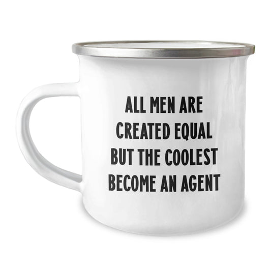 Funny Agent Camping Mug Gifts from Men for Agent on Mother's Day Unique - Image 1