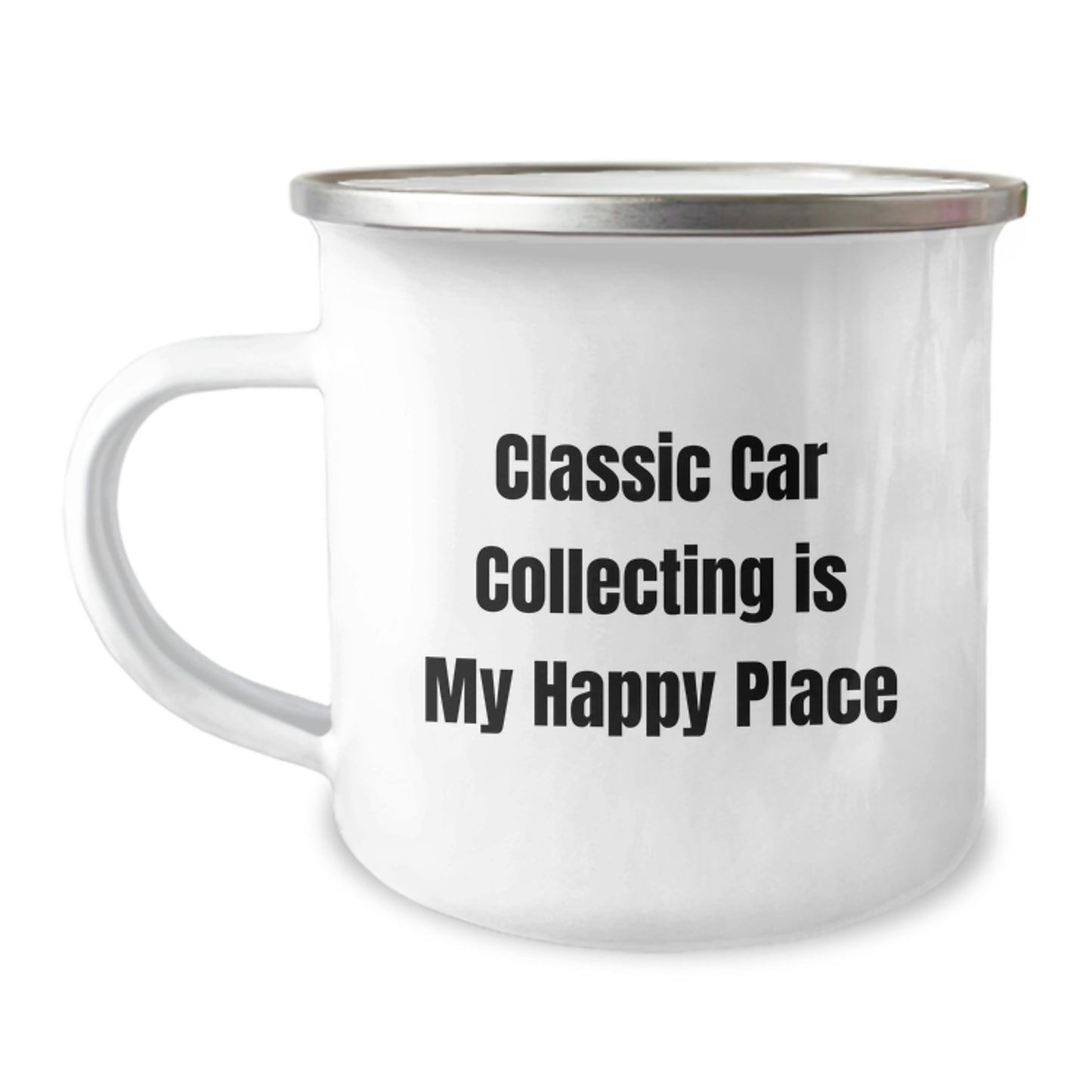 Gifts from Classic Car Enthusiasts for Men, Classic Car Collecting Is My Happy Place, Unique Christmas Unique Gifts - Image 1