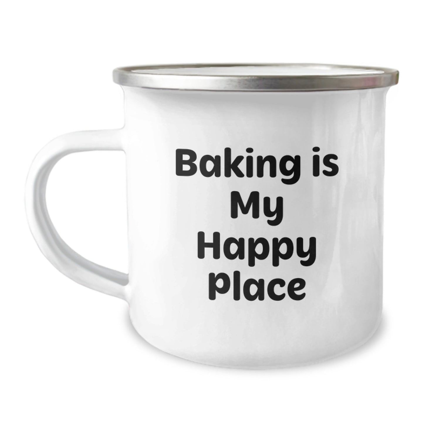 Funny Baking Gifts for Women from Husband on Valentine's Unique Camping Mug - Image 1