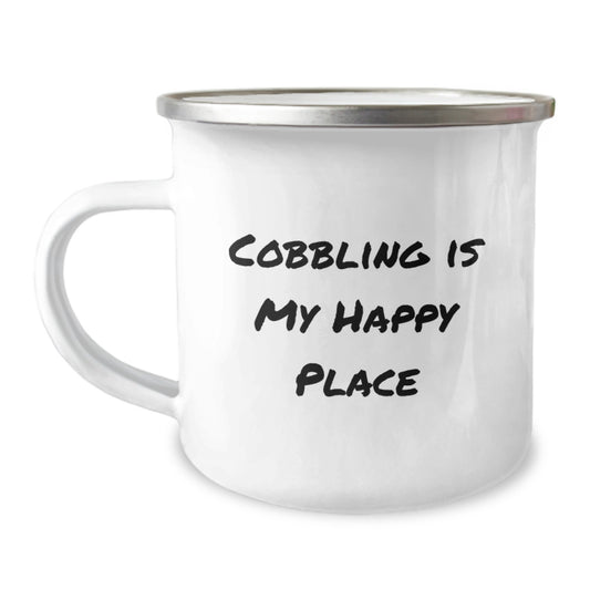 Cobbling Gifts from Friends and Family, Funny Camping Mug, Valentine's Unique, Gifts for Cobbling Enthusiasts - Image 1