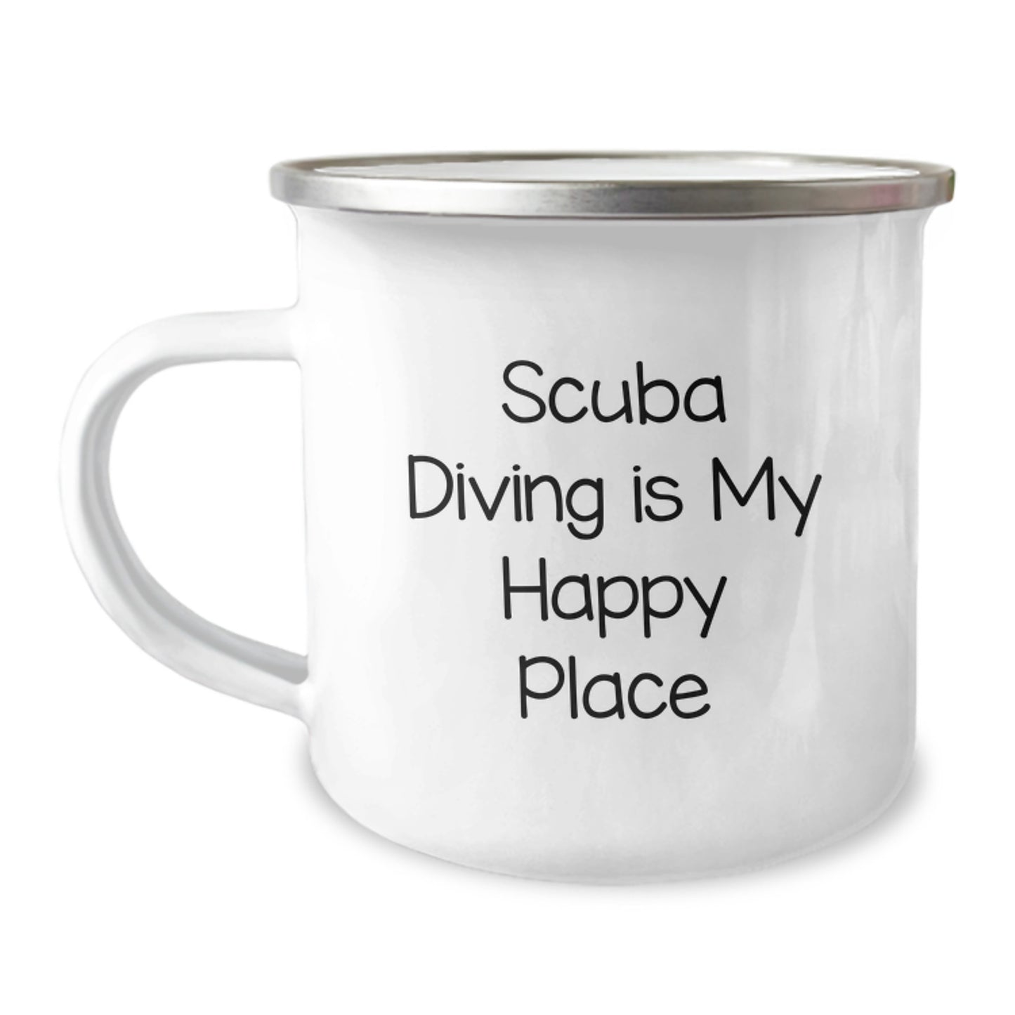 Scuba Diving Camping Mug - Funny Quote for Scuba Diving Enthusiasts, Gifts from Friends for Scuba Divers, Christmas Unique Gifts - Image 1