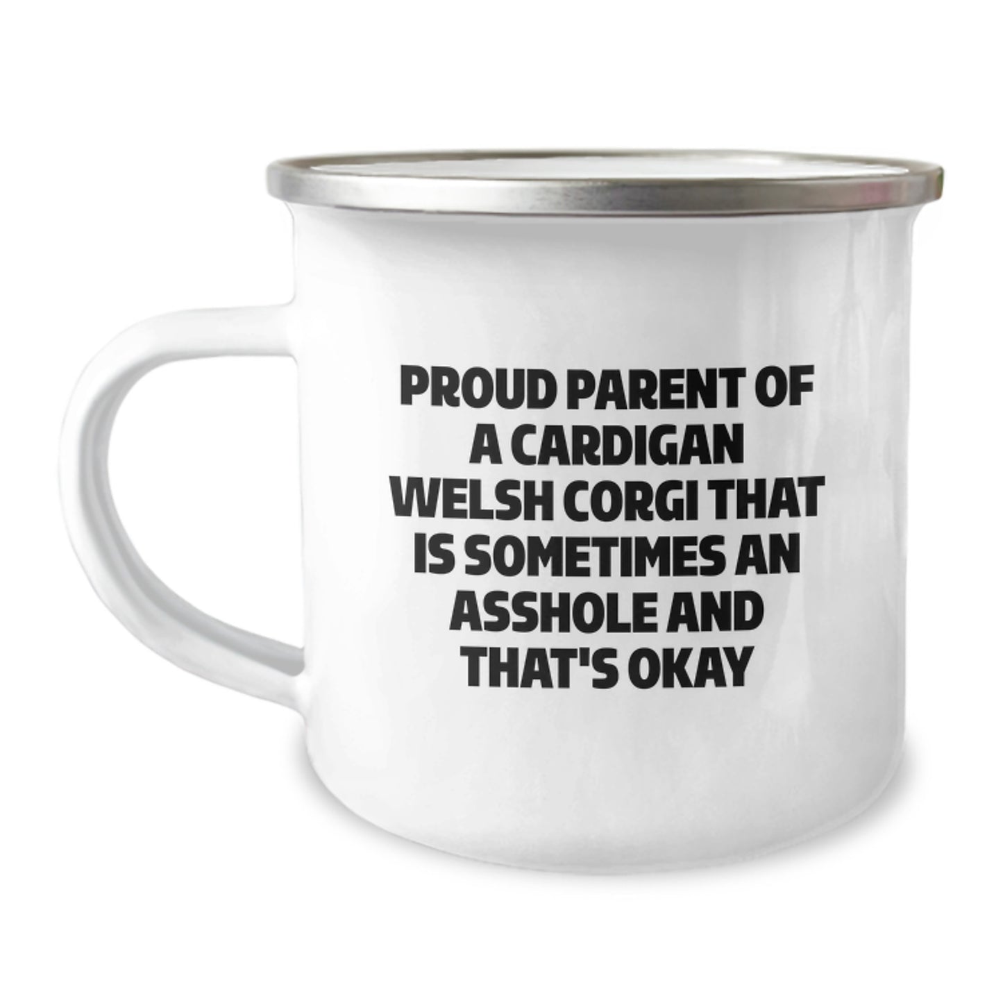 Funny Cardigan Welsh Corgi Dog Mom Gifts from Friends, Cardigan Welsh Corgi Dog Enthusiast Dad Camping Mug, Unique Mother's Day Unique Gifts for Family - Image 1