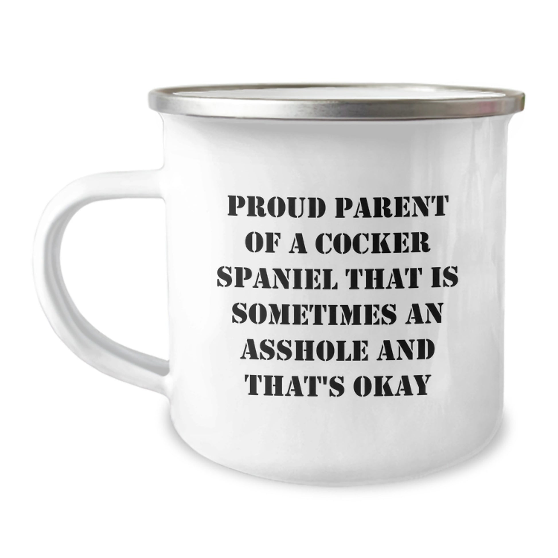 Funny Cocker Spaniel Dog Gifts for Mom - Proud Parent Mug, Camping Mug for Women, Gifts from Family, Gifts for Cocker Spaniel Dog Lovers, Mother's Day Unique Gifts - Image 1