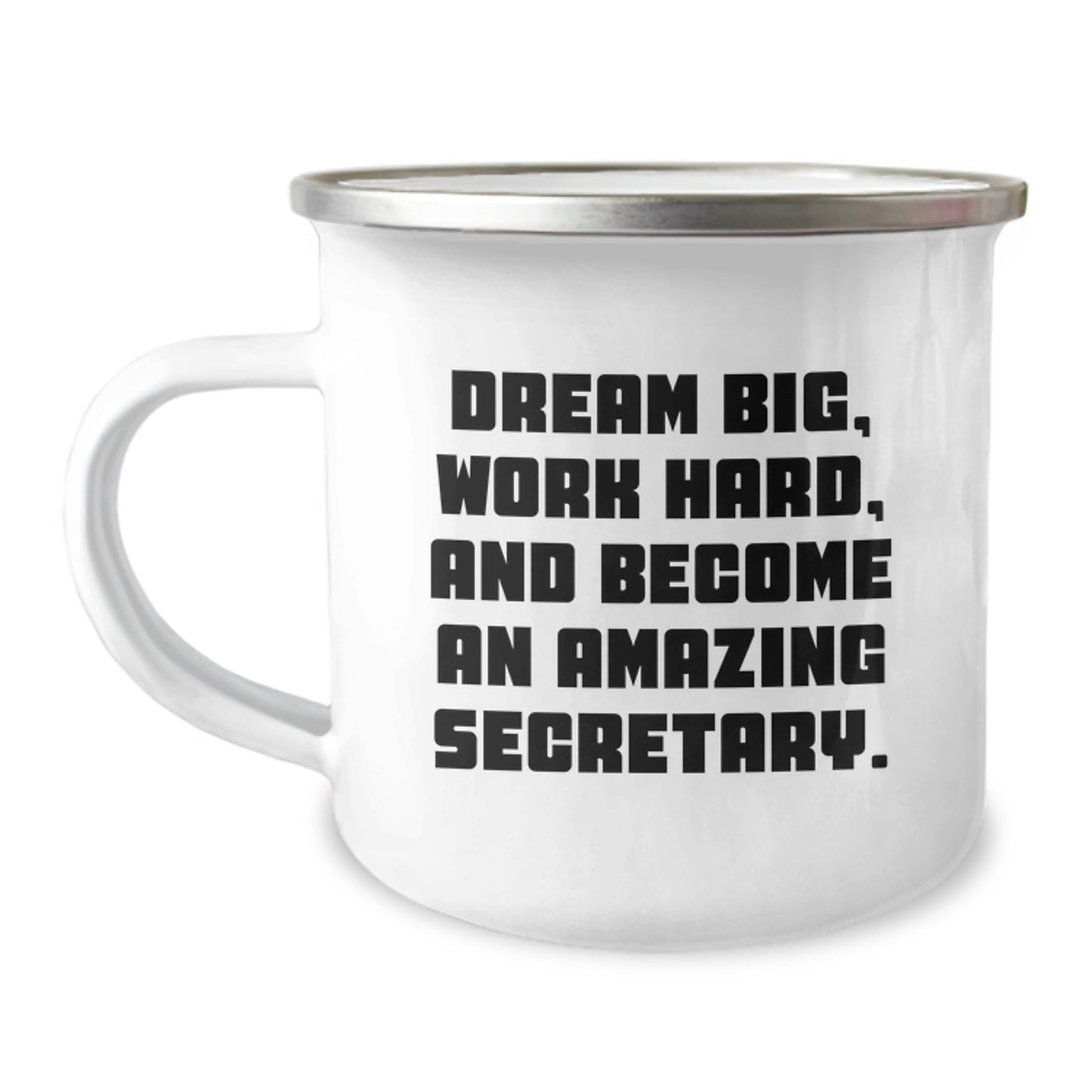 Funny Secretary Camping Mug - Gifts from Friends and Family for Christmas Unique Secretary - Image 1
