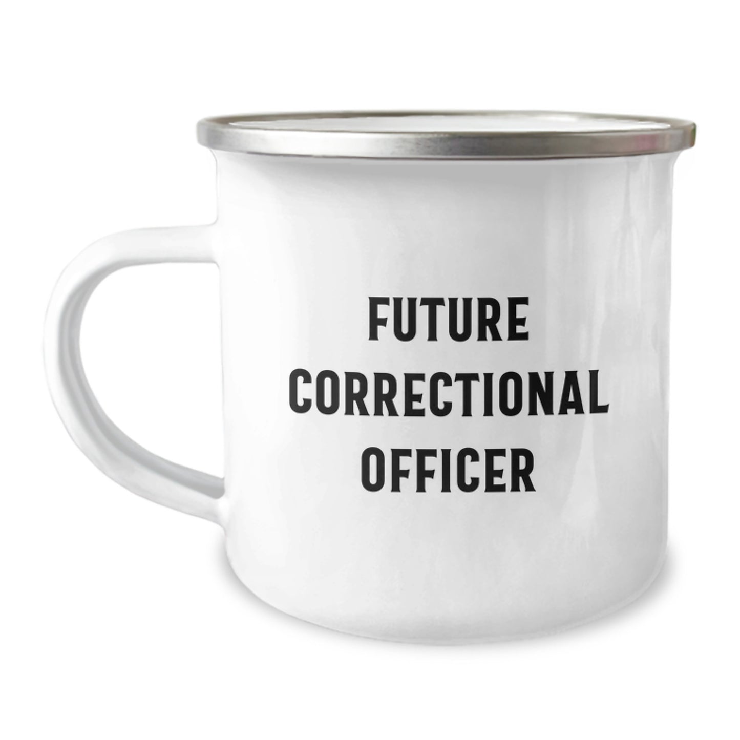 Funny Correctional Officer Gifts from Family, Unique Christmas Unique Gifts for Correctional Officer Men, Funny Camping Mug with 'Aspiring Correctional Officer Since Birth' - Image 1