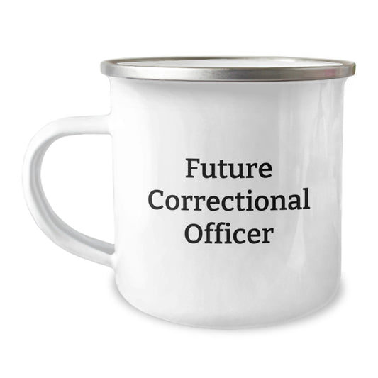 Funny Correctional Officer Gifts for Men - Future Correctional Officer Camping Mug Gifts from Friends - Christmas Unique Gifts for Correctional Officers - Image 1
