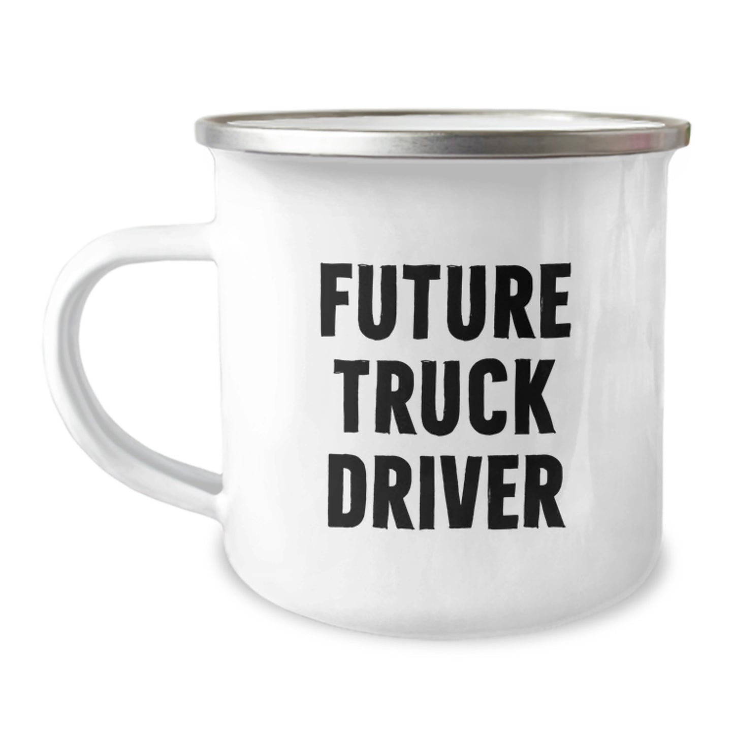 Funny Truck Driver Gifts for Him - Future Truck Driver Birthday Unique Gifts from Family - Camping Mug for Men - Image 1