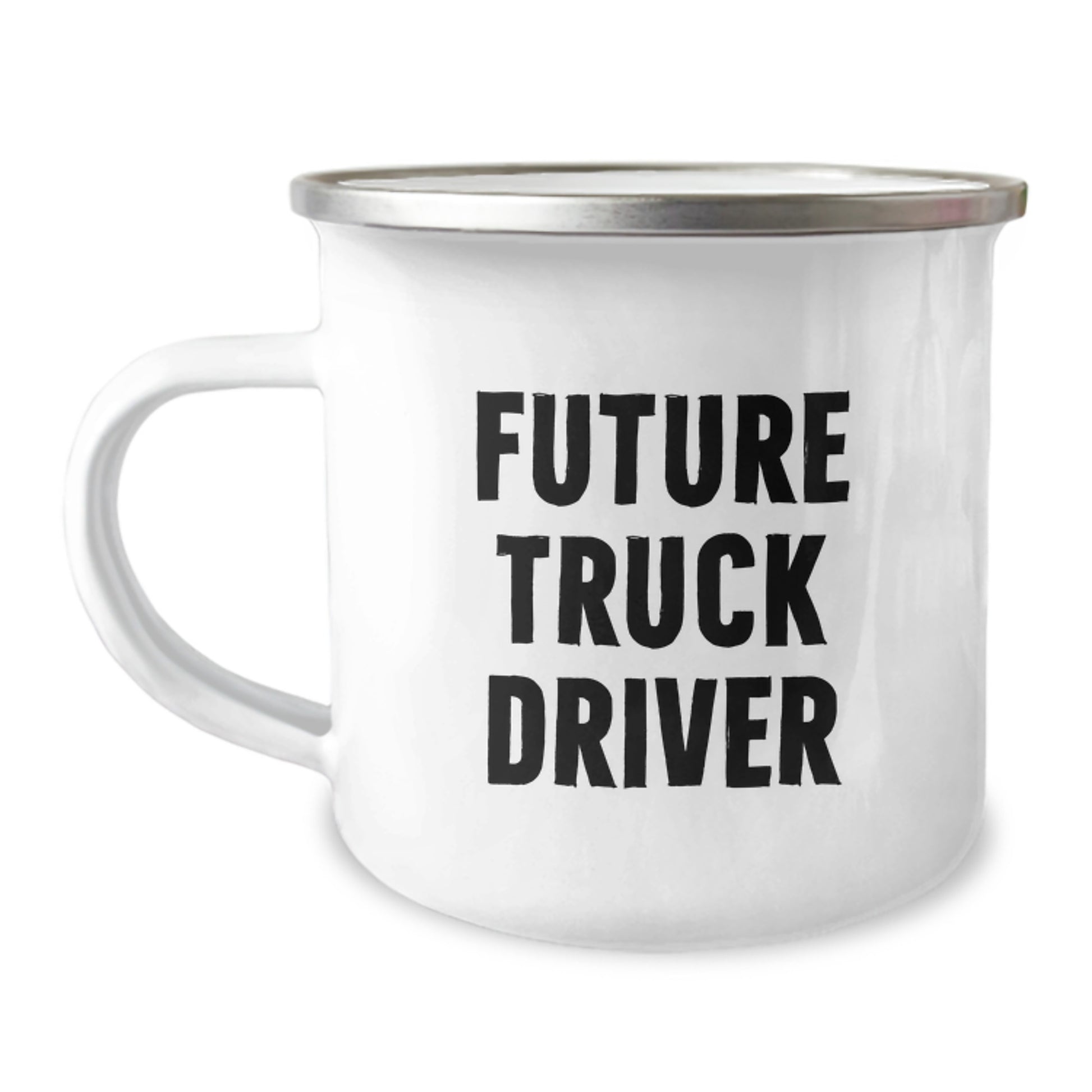 Funny Truck Driver Gifts for Him - Future Truck Driver Birthday Unique Gifts from Family - Camping Mug for Men - Image 1