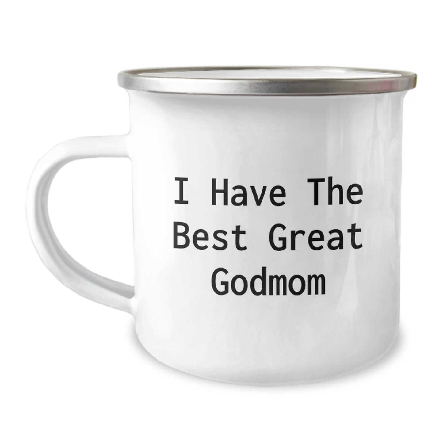Funny Godmom Gifts for Graduation Unique - I Have The Best Great Godmom Camping Mug from Family - Image 1