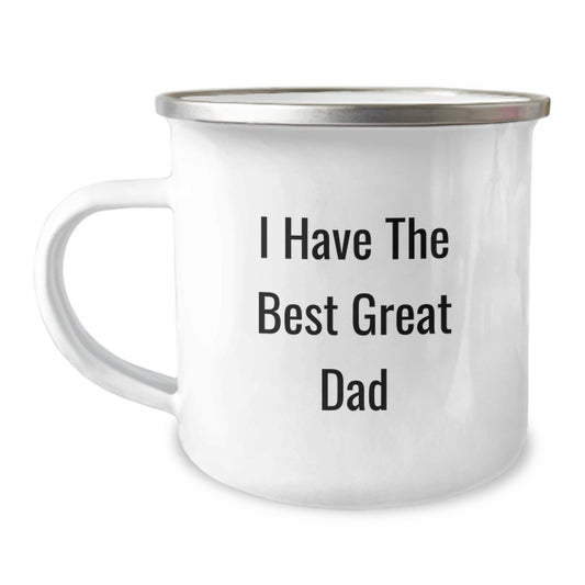 Funny Dad Quotes Gifts Camping Mug for Men Birthday Unique Presents from Family - Image 1