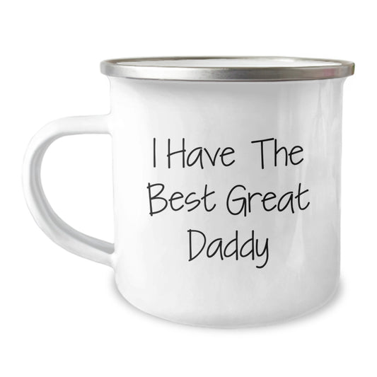 Unique Gifts from Dads to Great Daddies, Funny Daddy Camping Mug for Valentine's Unique Gifts - Image 1