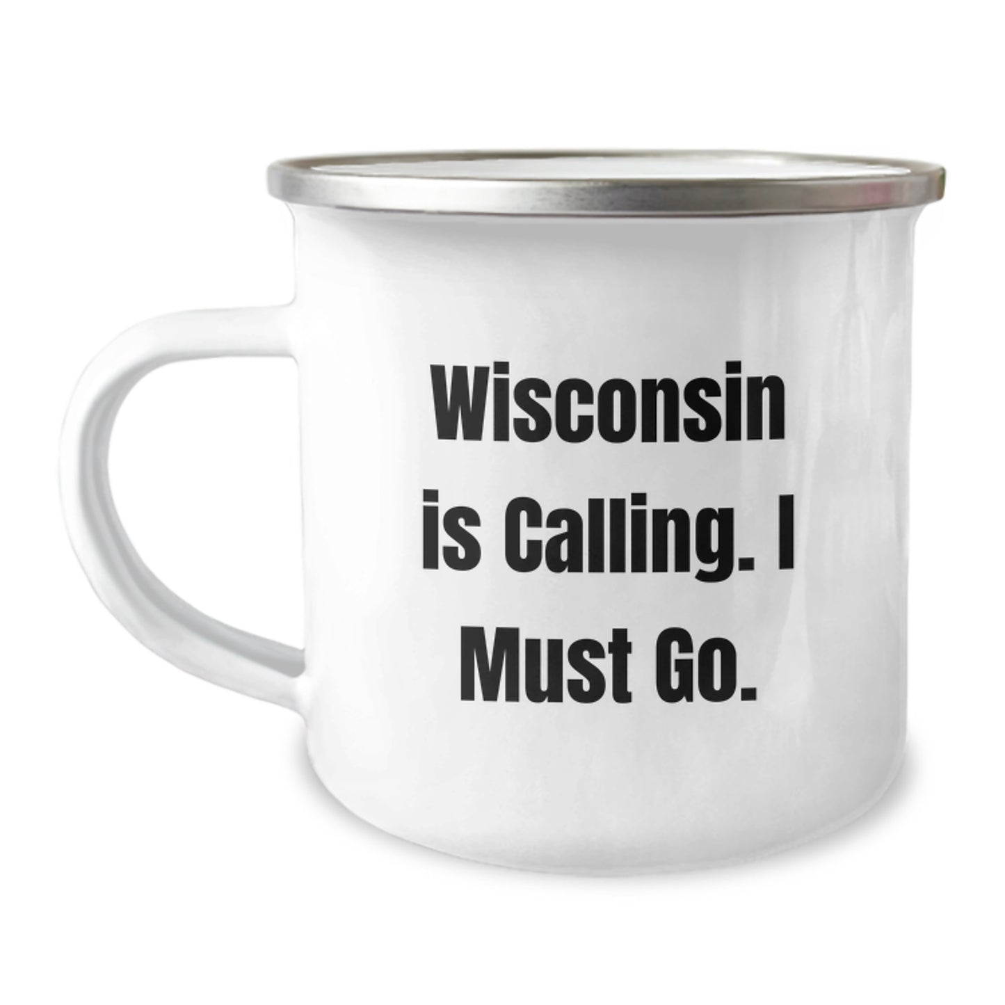 Wisconsin Camping Mug - Funny Quote, Gifts from Friends to Family, Perfect for Camping Trips and Christmas Unique Gifts - Image 1