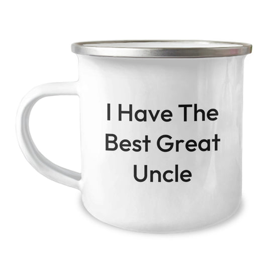 Funny Uncle Gifts for Him Funny Camping Mug I Have The Best Great Uncle - Image 1
