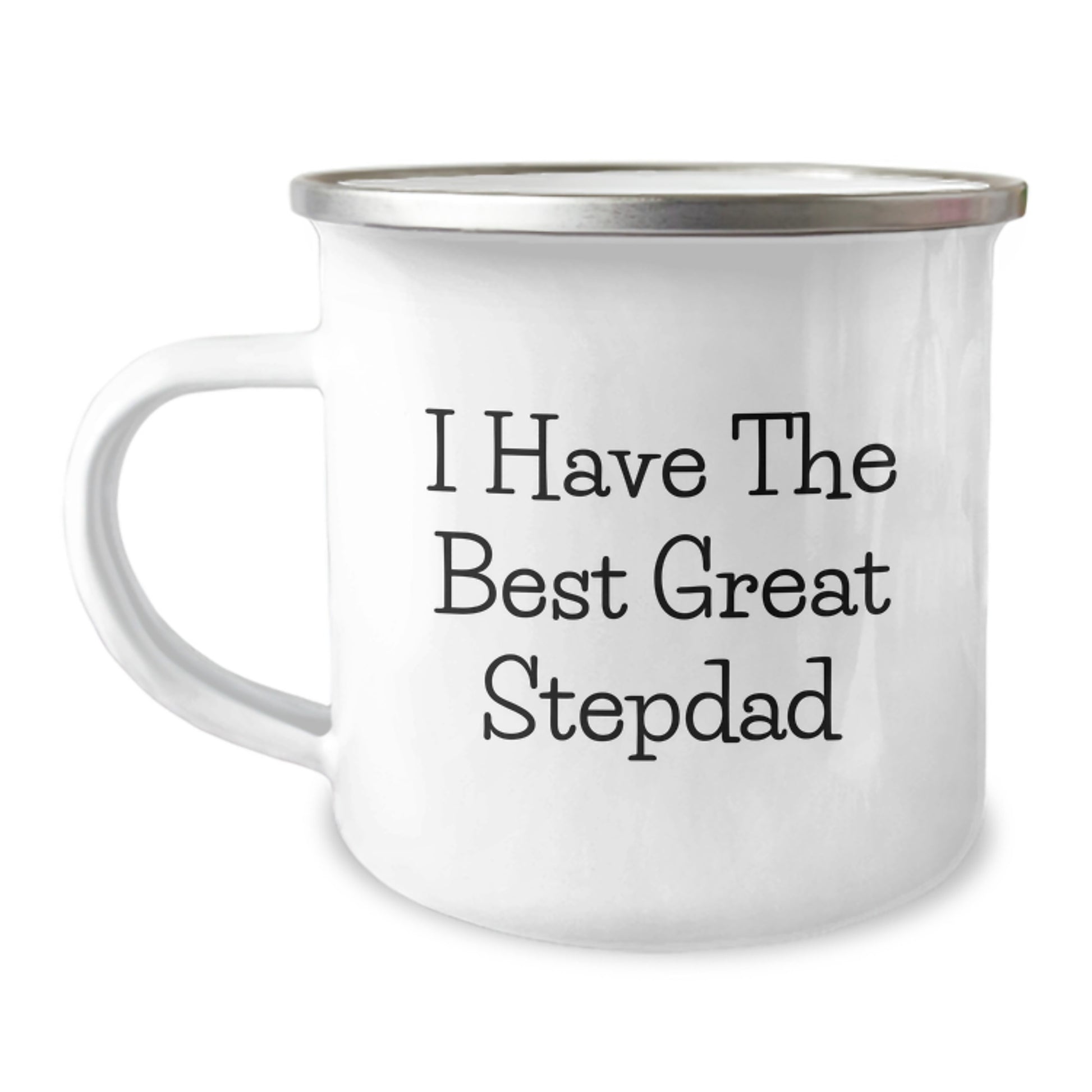 Funny Great Stepdad Gifts from Men to Stepdad on Mother's Day Camping Mug - Image 1