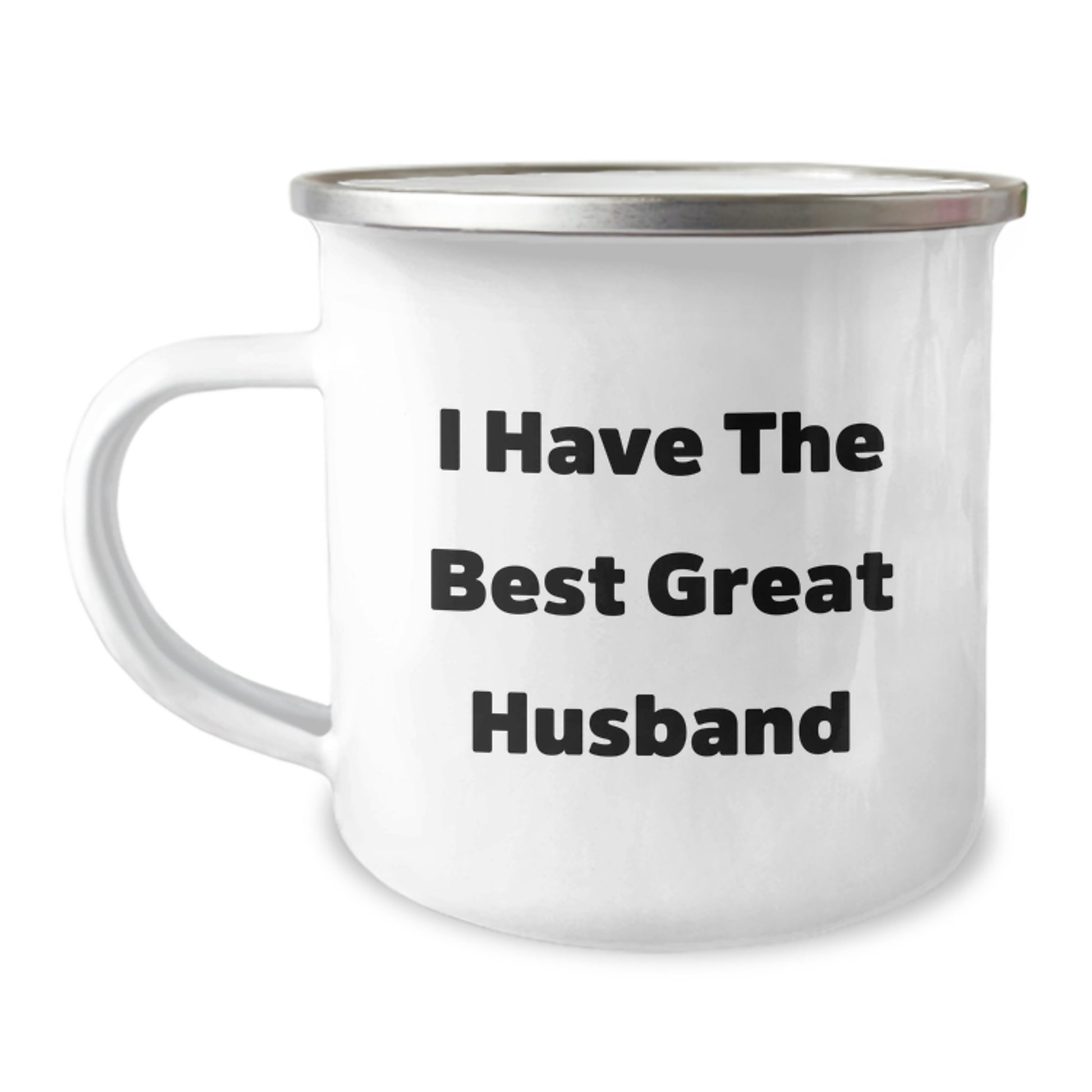 Funny Husband Camping Mug, Great Husband Gifts for Father's Day, Personalized Husband Quotes - Image 1