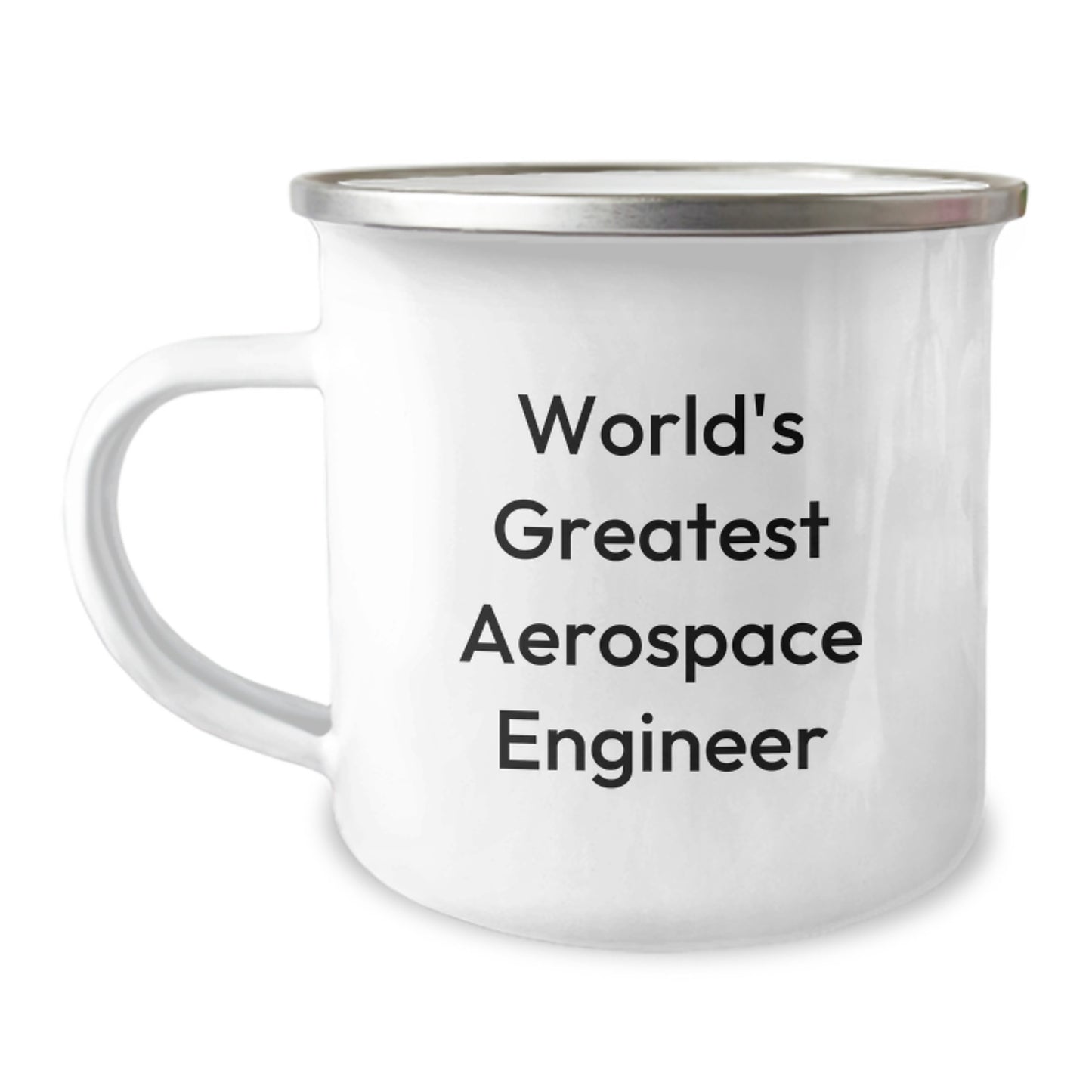 Unique Gifts from Friends, Family, and Coworkers for Aerospace Engineer Dad - World's Greatest Aerospace Engineer Camping Mug - Image 1