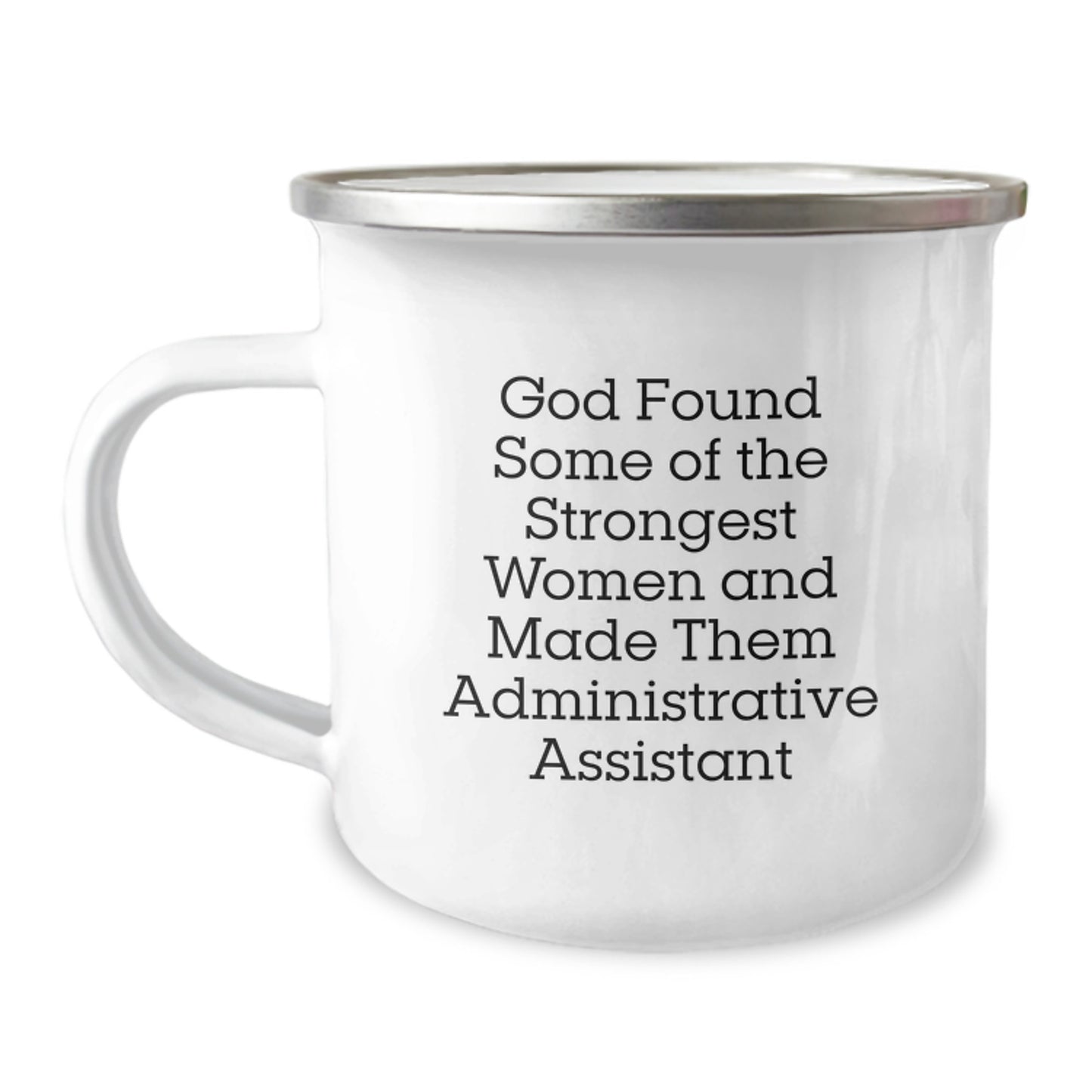 Funny Administrative Assistant Christmas Unique Gifts from Men to Women Friends Coworkers Family - Camping Mug - Image 1