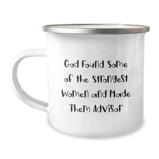 Funny Advisor Gifts for Camping Mug from Friends, Unique Christmas Memorable Present Ideas - Image 1