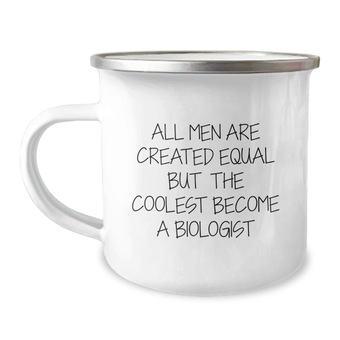 Biologist Keepsake Premium Camping Mug for Him Graduation Gift - Image 1