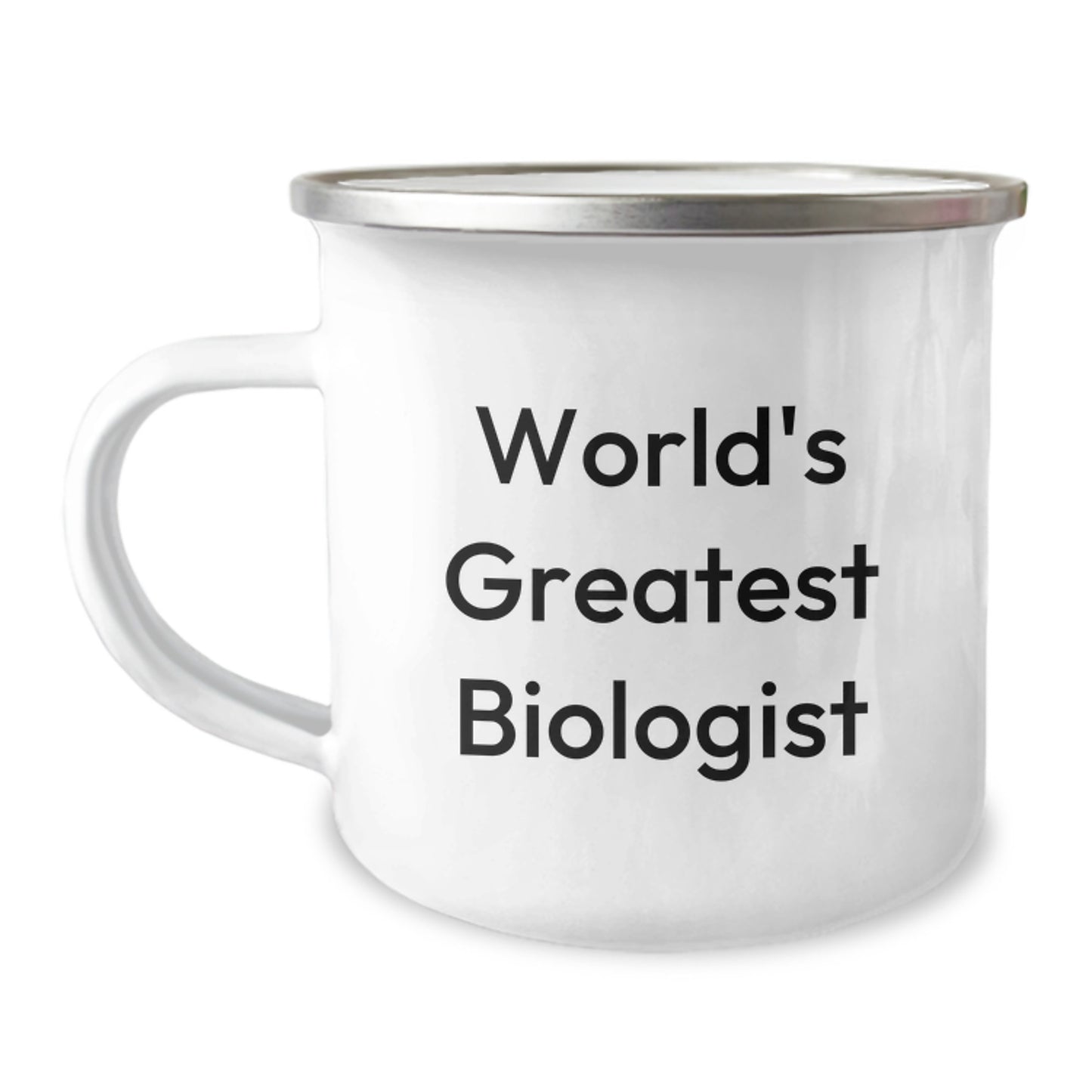 Biologist Camping Mug for Him Birthday Gift World's Greatest Biologist - Image 1