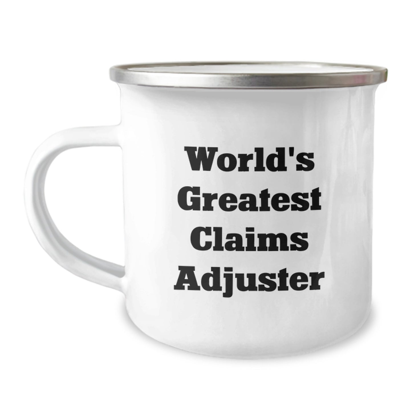 Funny Claims Adjuster Gifts for Him, World's Greatest Claims Adjuster Camping Mug, Birthday Unique Gifts from Friends - Image 1