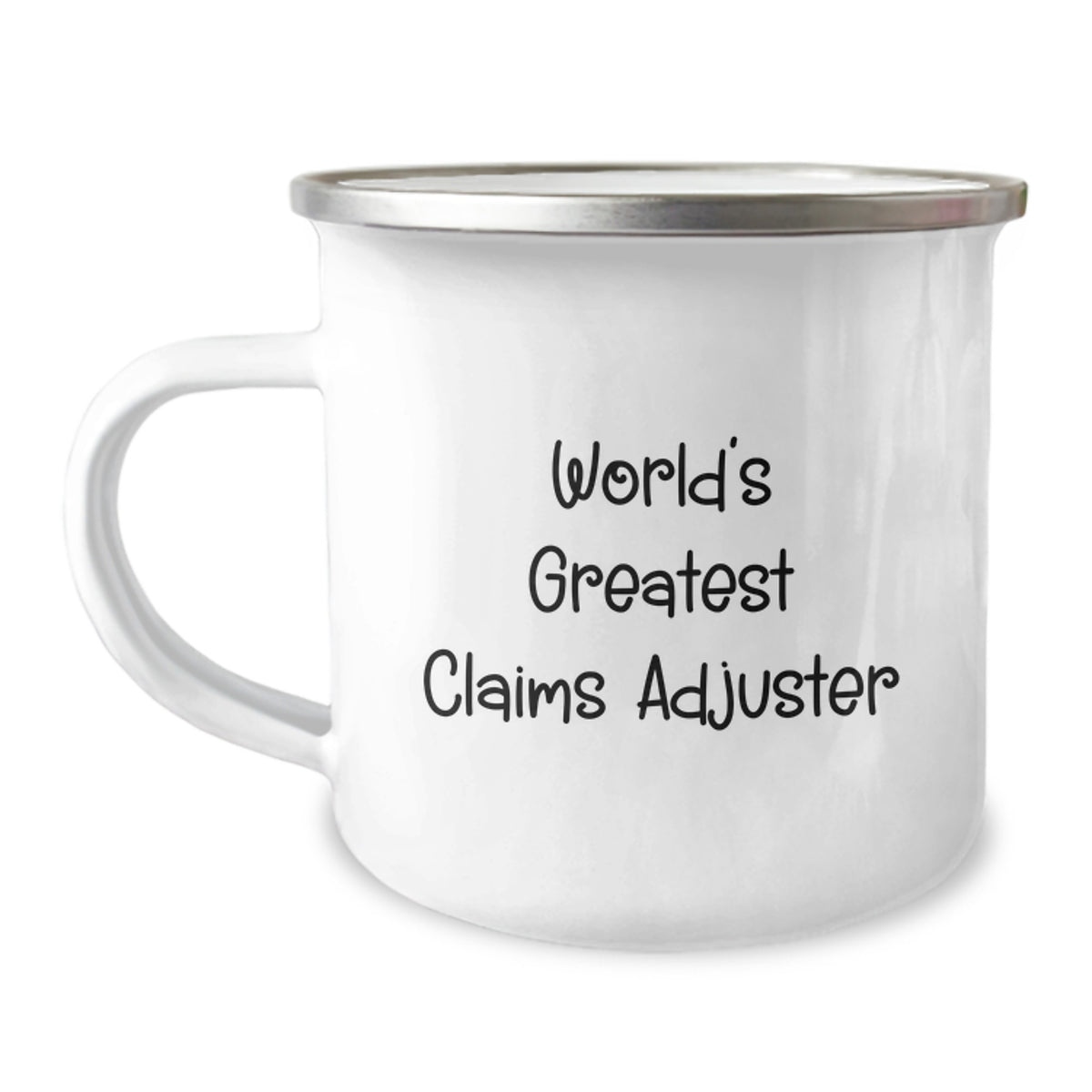 Funny Claims Adjuster Gifts from Friends - World's Greatest Claims Adjuster Birthday Unique Mugs for Claims Adjuster Lovers - Insulated Stainless Steel Camping Mug - Image 1
