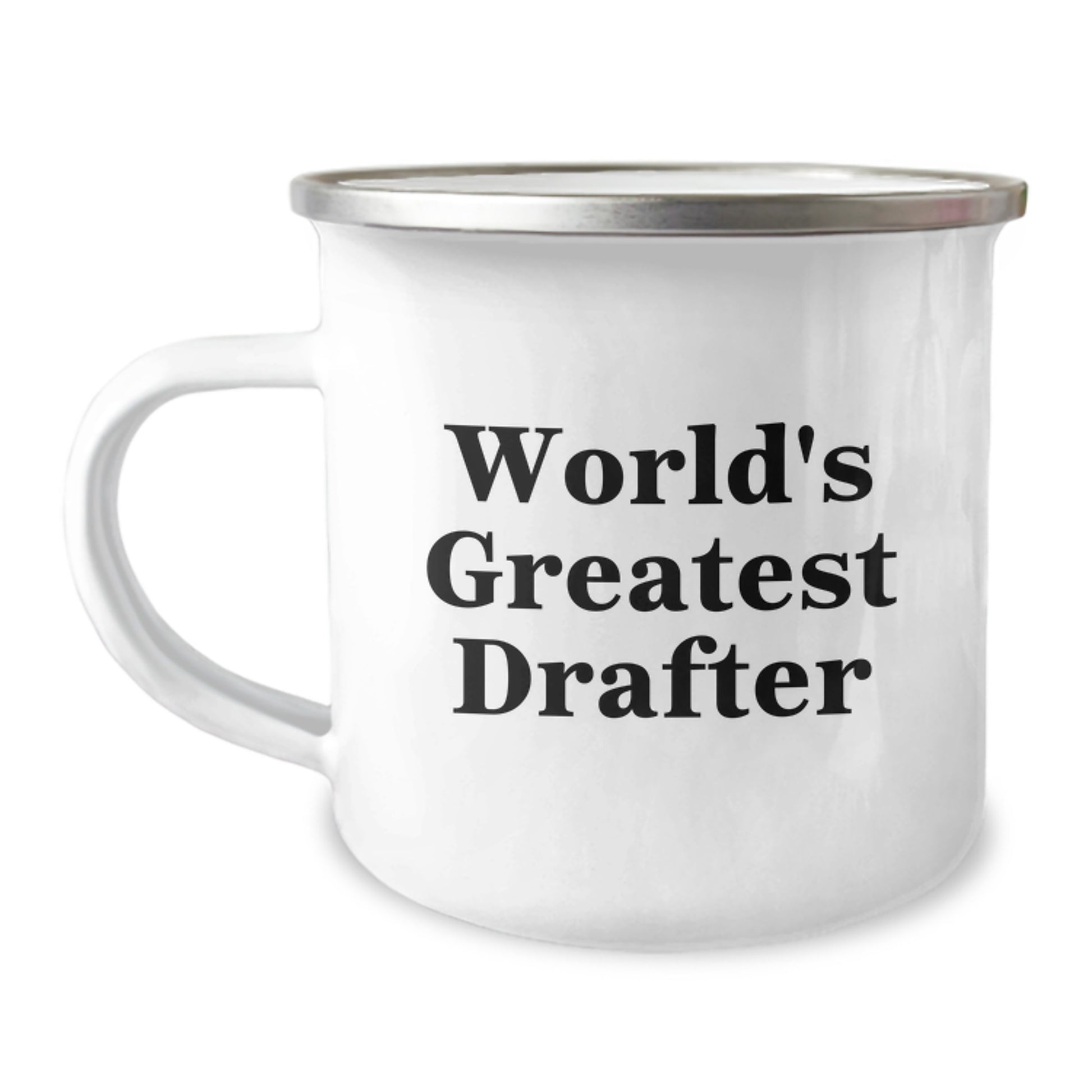 Funny World's Greatest Drafter Camping Mug, Christmas Unique Gifts for Drafter Friends from Men, Drafter Enthusiasts - Image 1