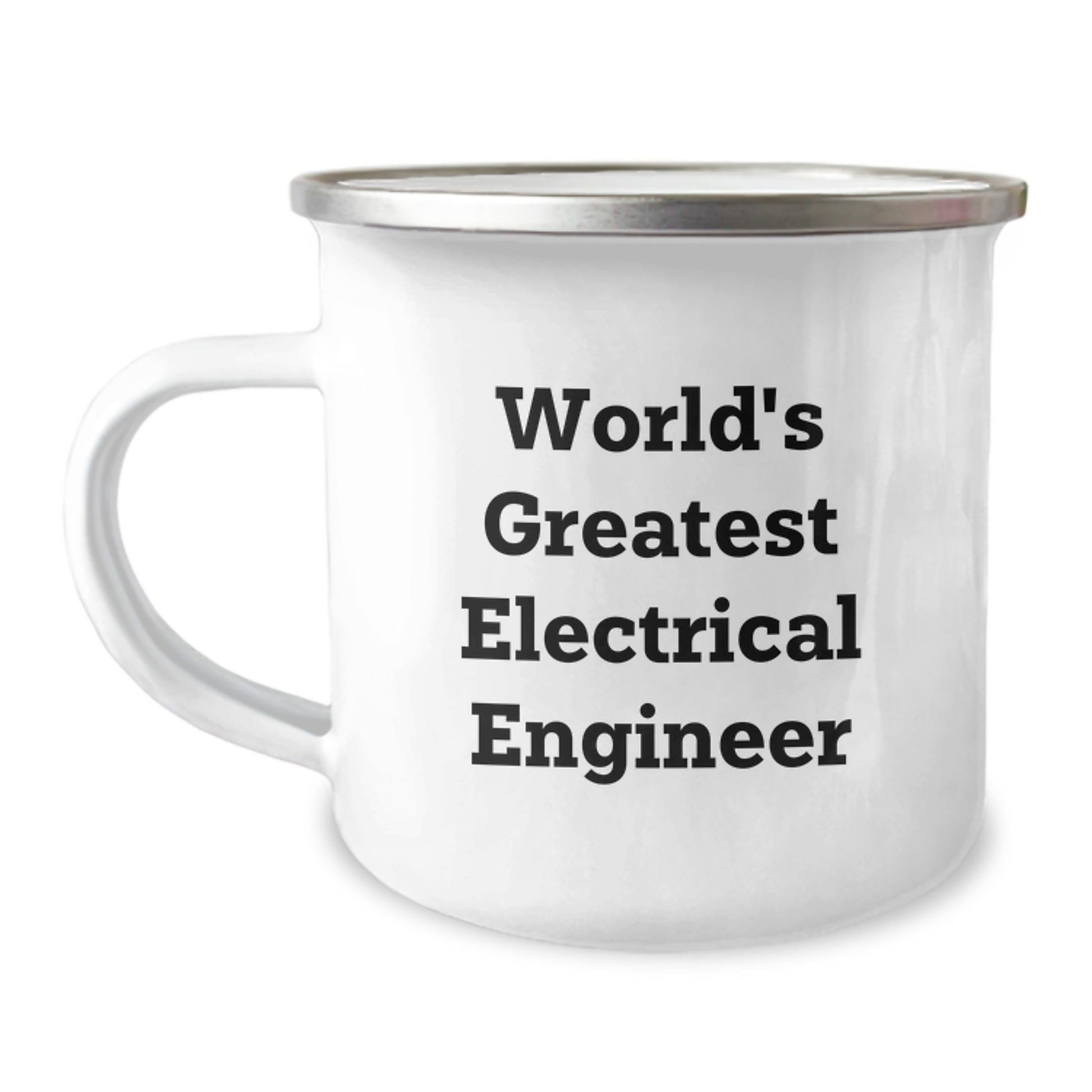 Gifts from Electrical Engineer Friends - World's Greatest Electrical Engineer Quote, Funny Camping Mug for Men, Valentine's Unique Gifts - Image 1