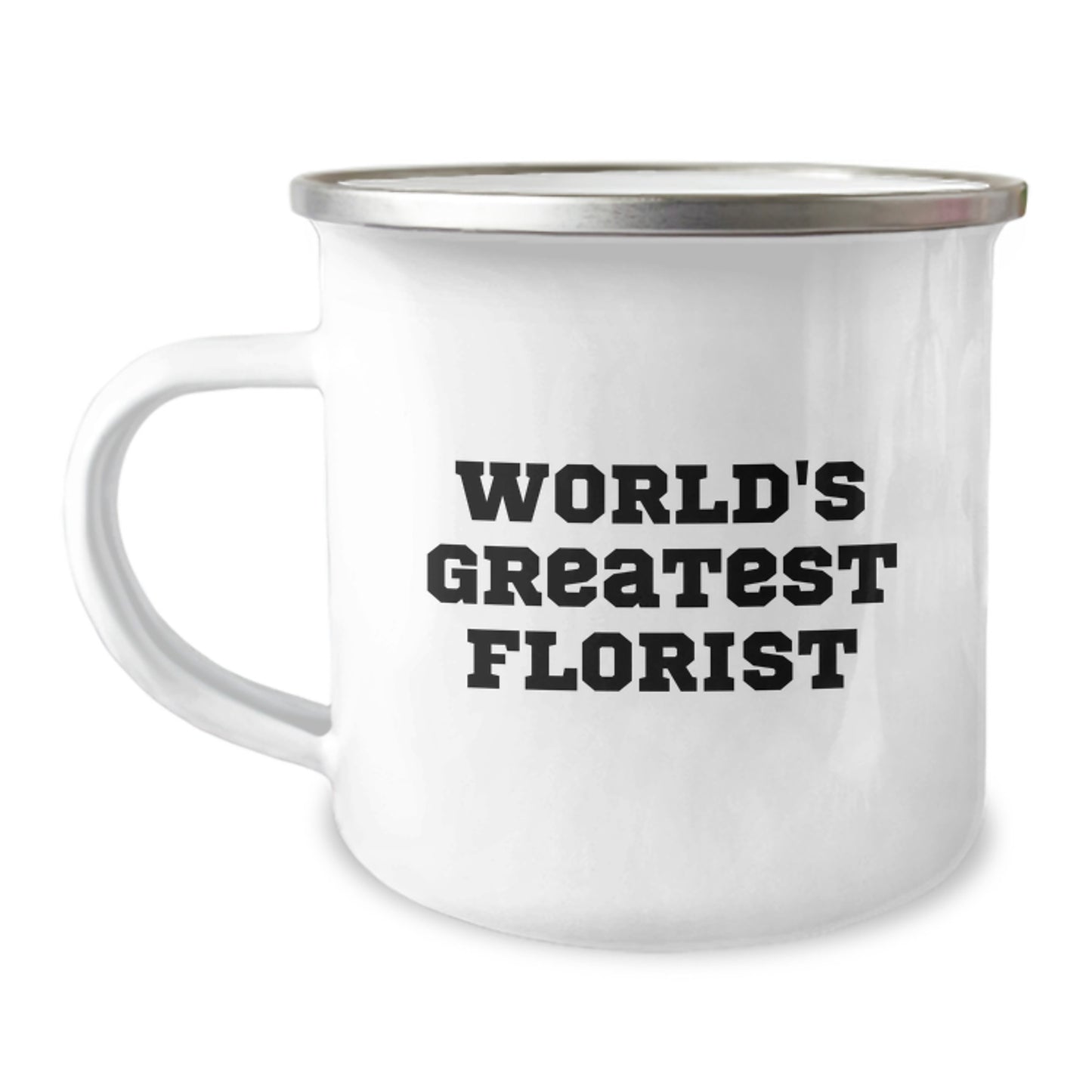 Gifts from Friends and Family for the World's Greatest Florist, Funny Camping Mug for Christmas Unique Gifts - Image 1