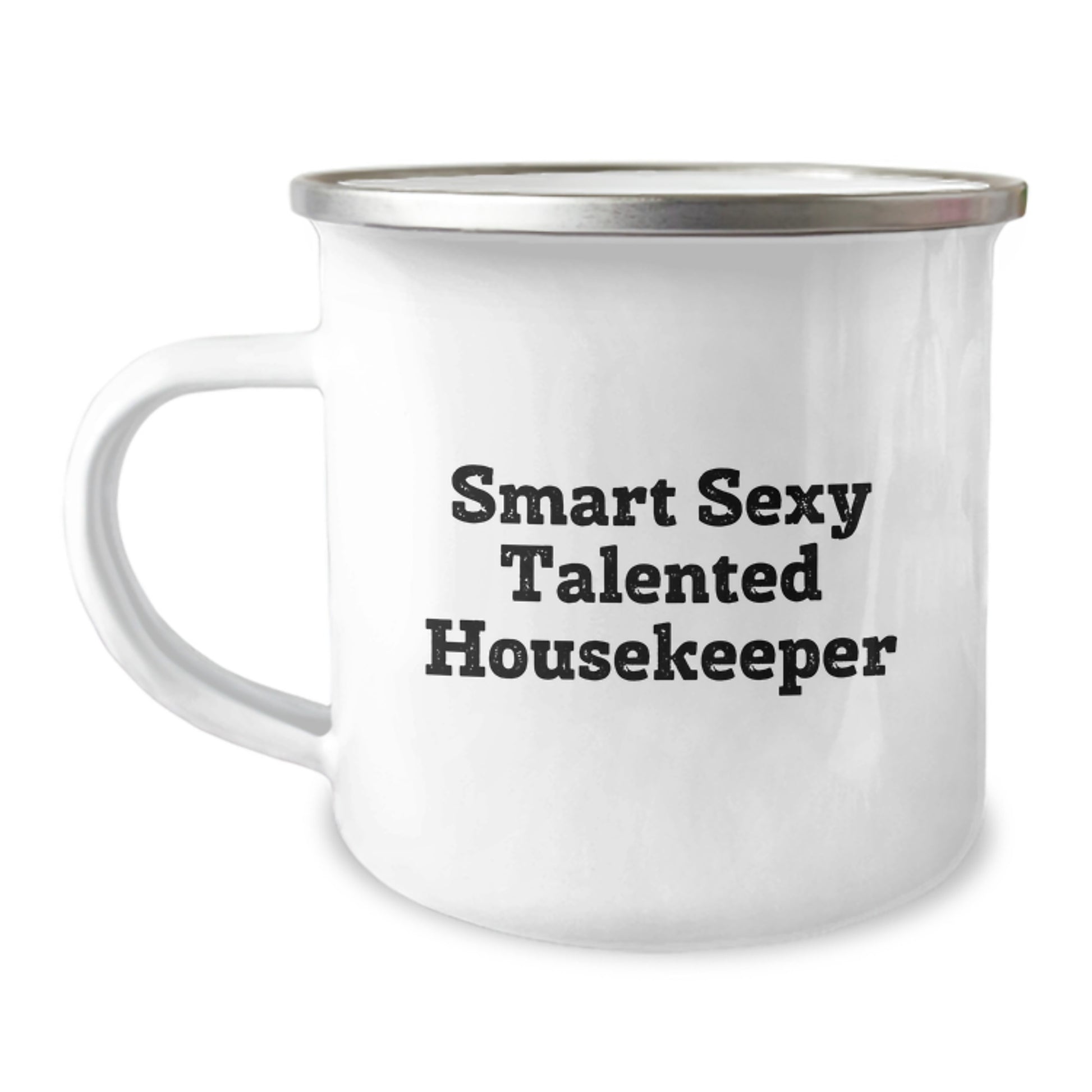 Funny Housekeeper Gifts for Men - Smart Sexy Talented Housekeeper, Funny Camping Mug, Christmas Unique Gifts from Friends to Housekeeper - Image 1