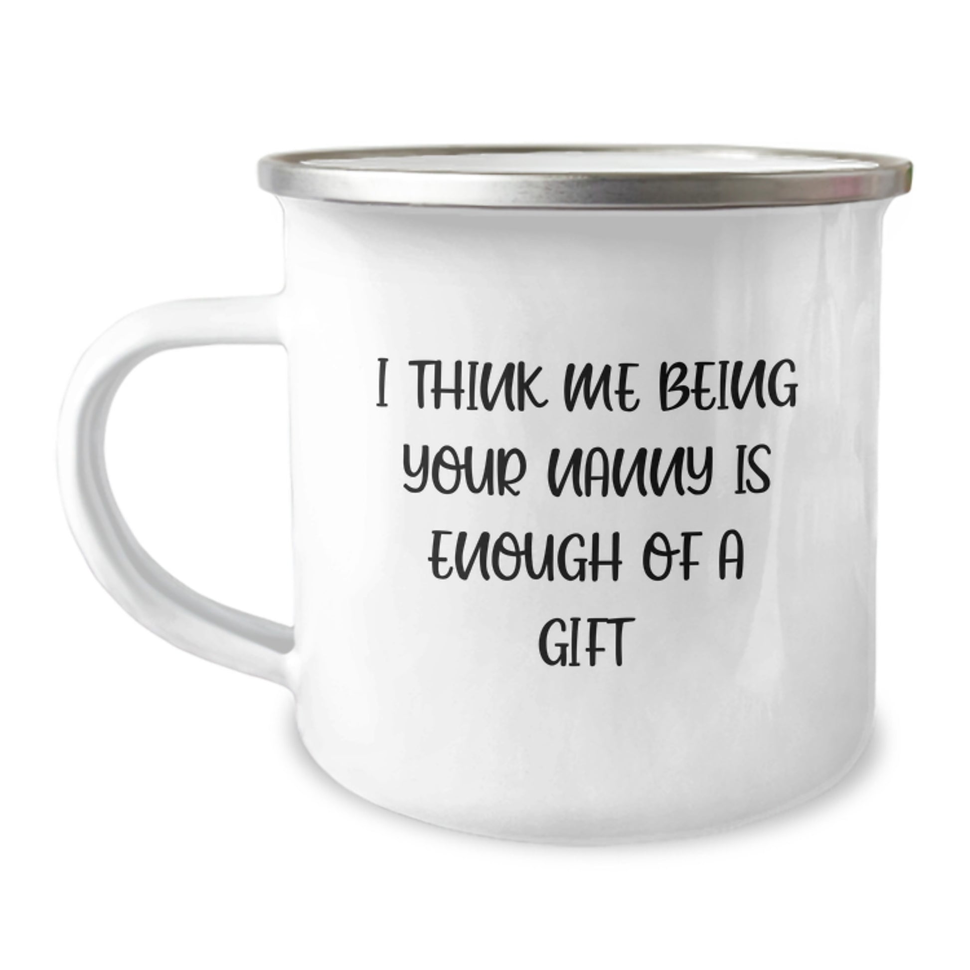 Funny Quotes for Nanny Gifts from Family, Unique Graduation Gifts for Nanny, Camping Mug for Nanny - Image 1