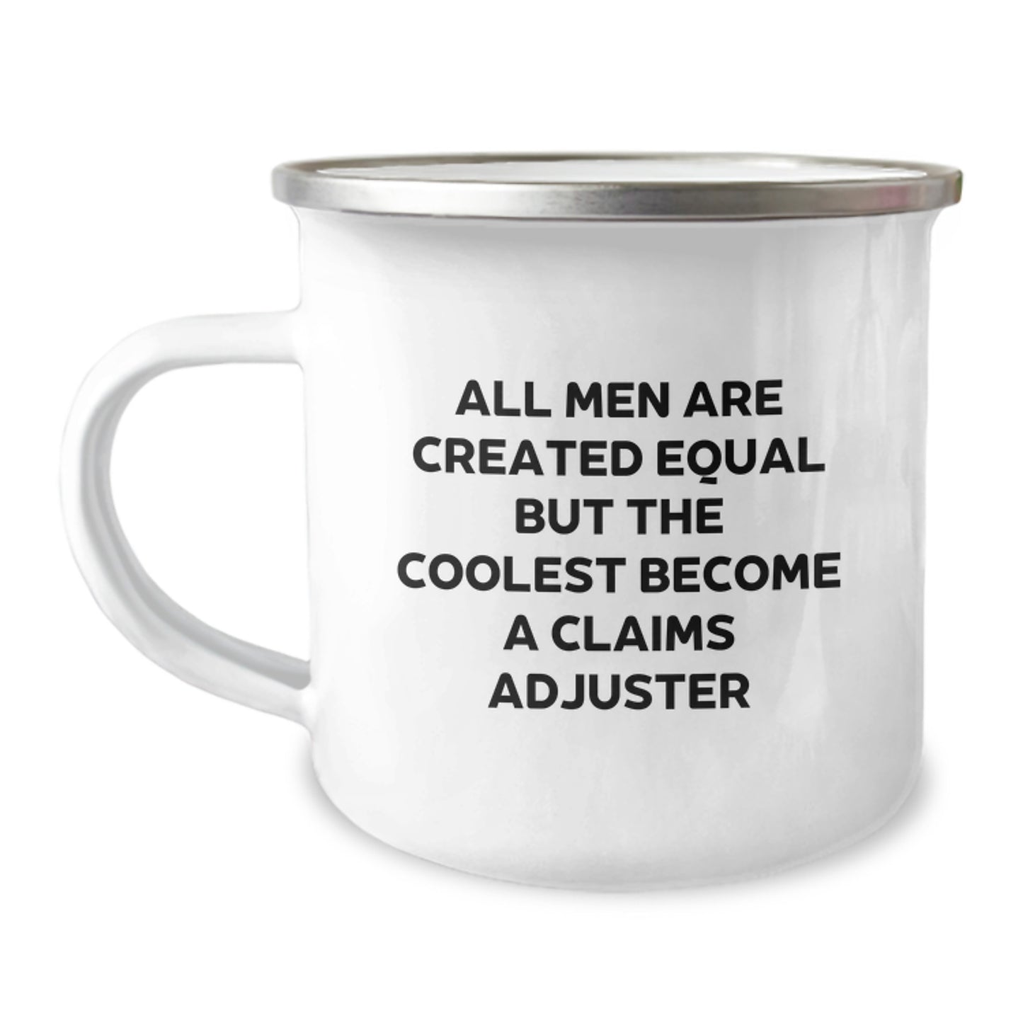 Claims Adjuster Keepsake Camping Mug for Him Birthday Gift Stainless - Image 1