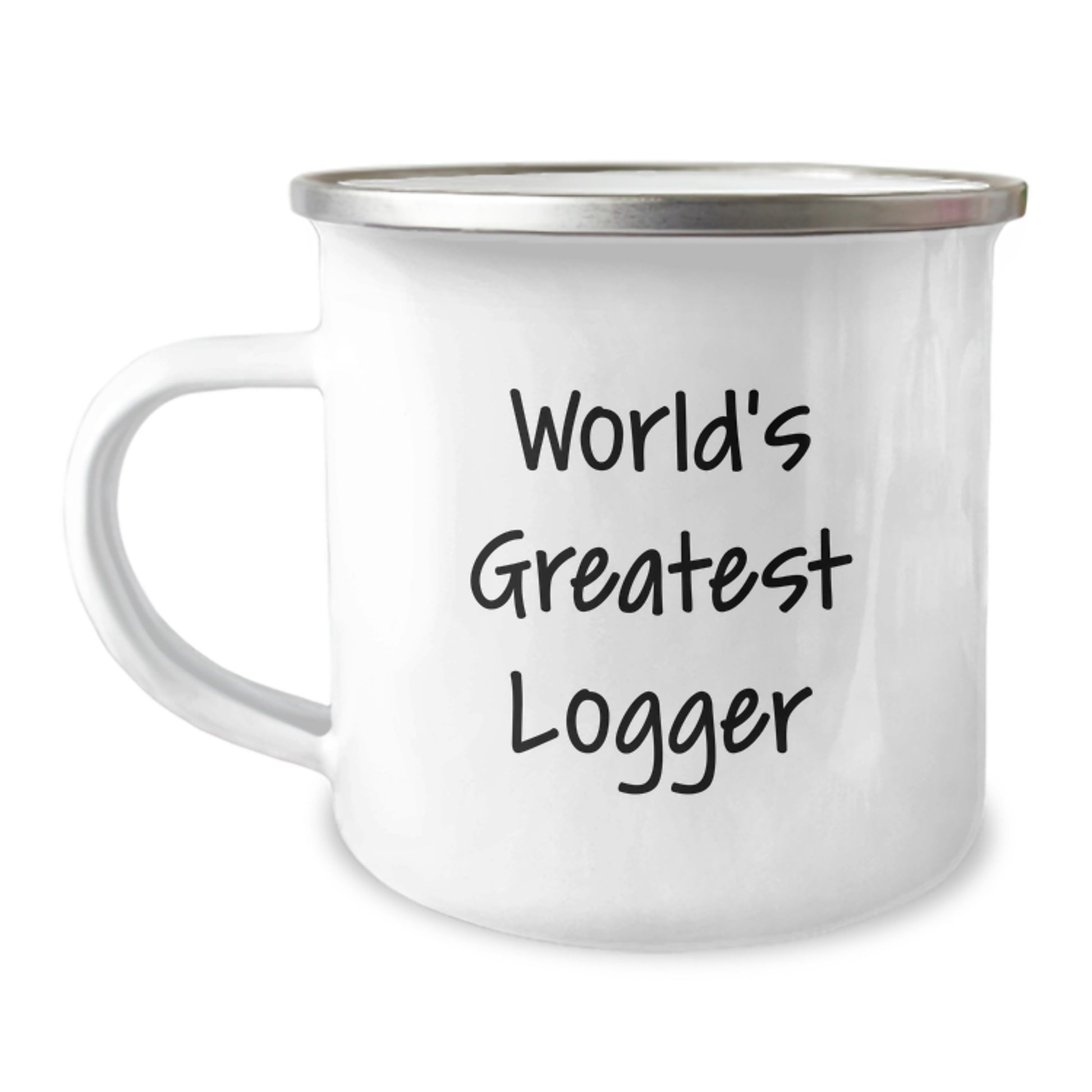 Funny Logger Gift, Valentine's Unique Gifts for Men, World's Greatest Logger Camping Mug, Logger Enthusiast Gifts from Men to Friends - Image 1