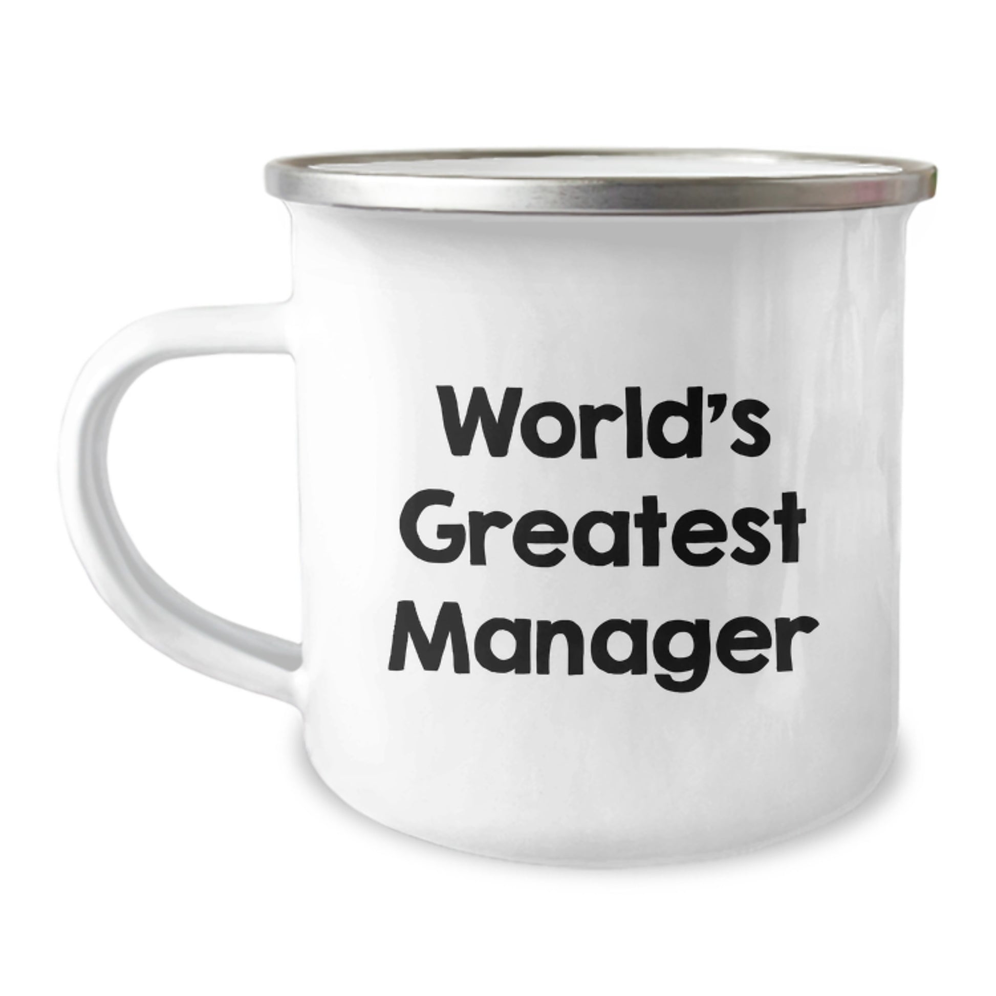 Manager Camping Mug for Him World's Greatest Manager Birthday Gift - Image 1
