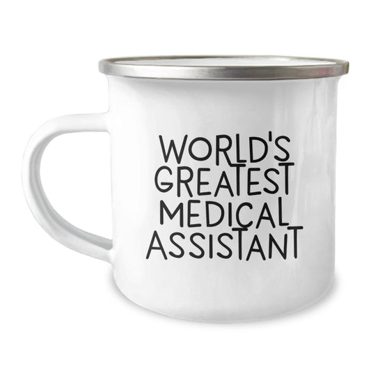 Gifts from Family and Friends for the World's Greatest Medical Assistant - Funny Christmas Mug for Medical Assistant - Image 1