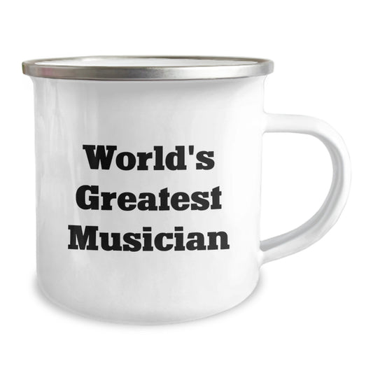 Funny Musician Gifts for Him, Unique Camping Mug from Friends, Best Musician Graduation Unique Gifts - Image 2
