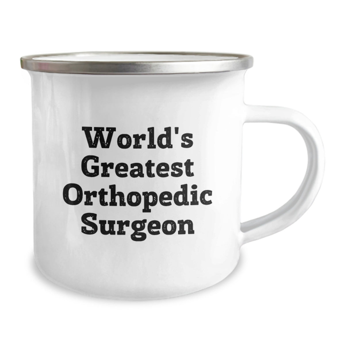 Funny Orthopedic Surgeon Gifts, World's Greatest Quote, Camping Mug for Men - Valentine's Unique Gifts from Friends, Coworkers, Family - Image 2