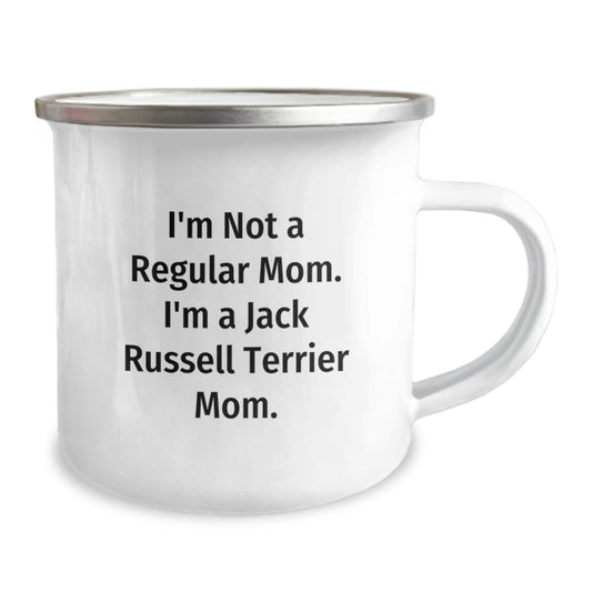 Unique Funny Gifts from Mom to Jack Russell Terrier Dog Mom for Graduation Unique Gifts, Camping Mug for Jack Russell Terrier Dog Lovers - Image 2