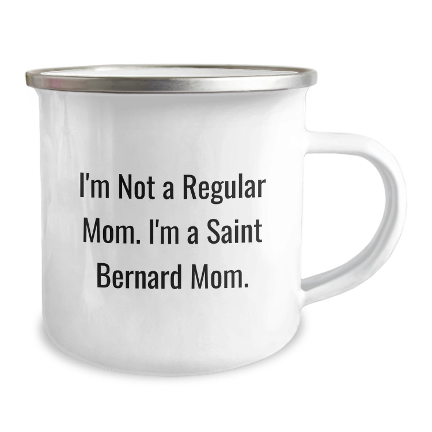 Funny Saint Bernard Dog Gifts from Mom for Saint Bernard Dog Lover Graduation Unique Gifts Men Women Friends Coworkers Family Stainless Steel Camping Mug - Image 2