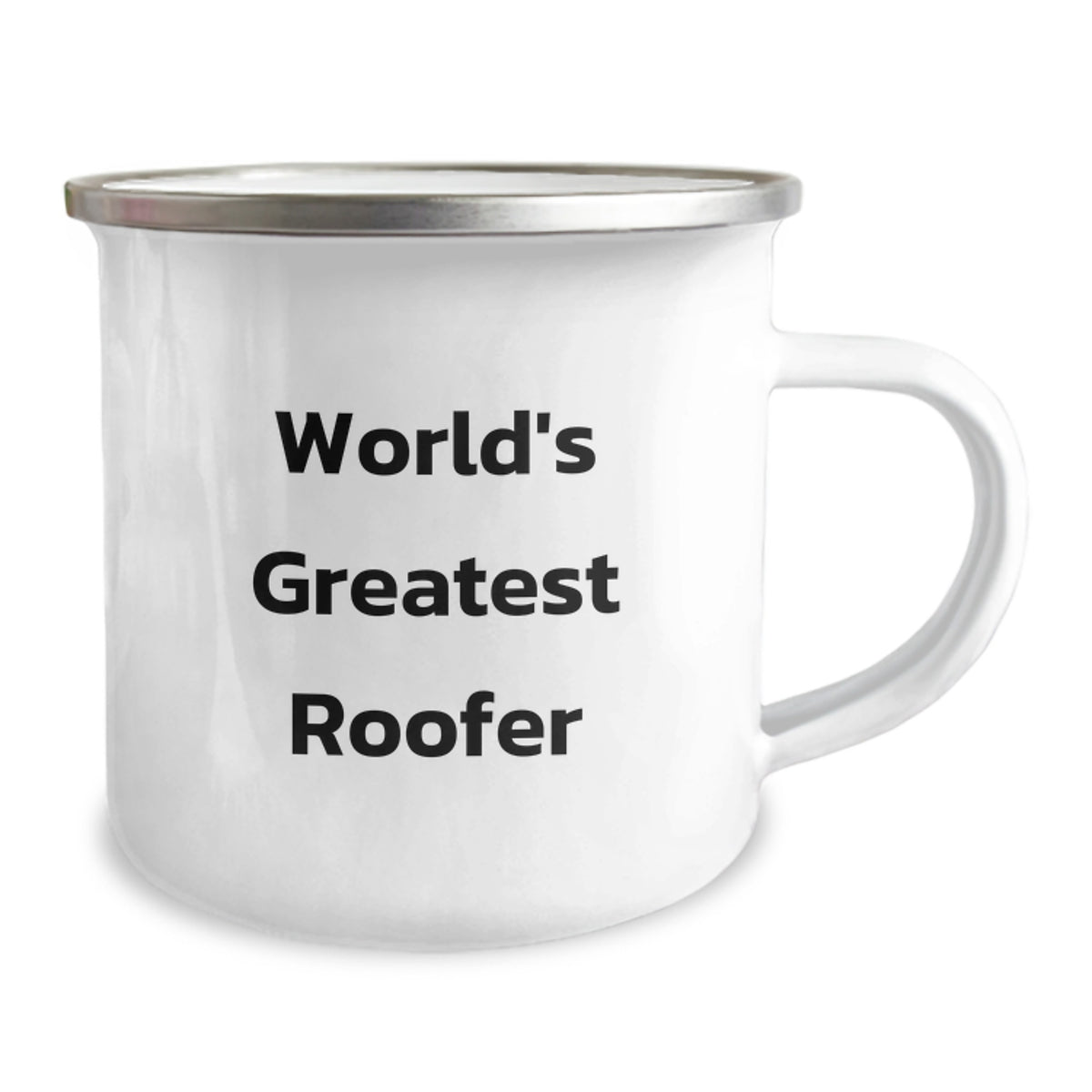 Roofer Humor Camping Mug - Gift for World's Greatest Roofer Lover - Valentine's Unique Gifts from Friends to Family - Image 2