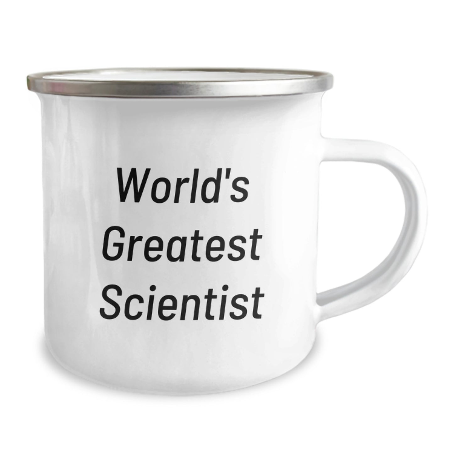 Funny Scientist Gifts for Him, World's Greatest Scientist Camping Mug, Christmas Unique Presents from Friends to Family Men - Image 2